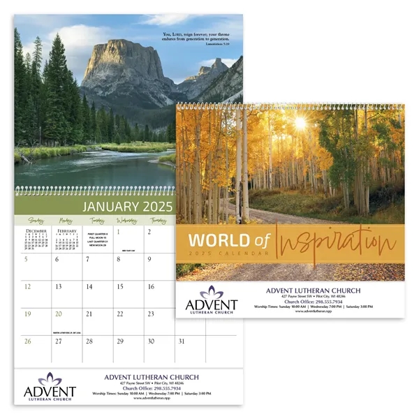 Triumph® Calendars World of Inspiration Calendar