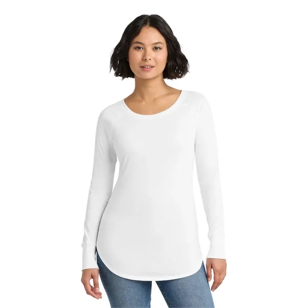 District Women's Perfect Tri Long Sleeve Tunic Tee.