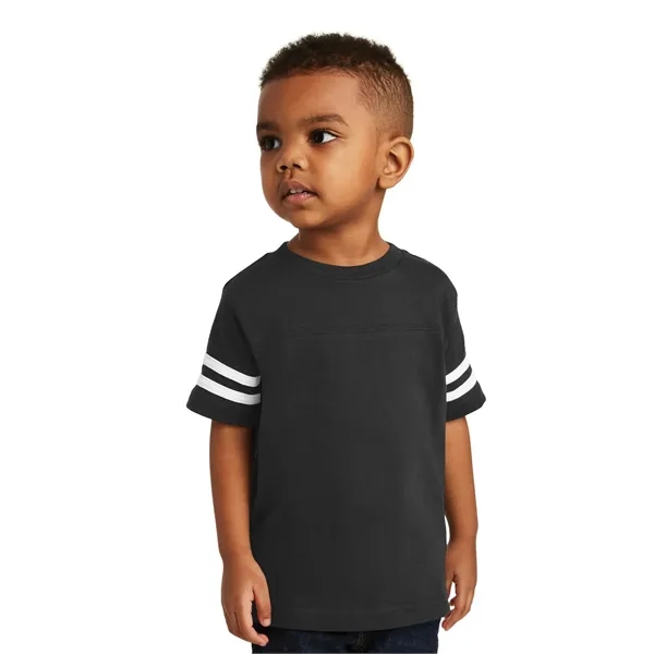 Rabbit Skins Toddler Football Fine Jersey Tee.