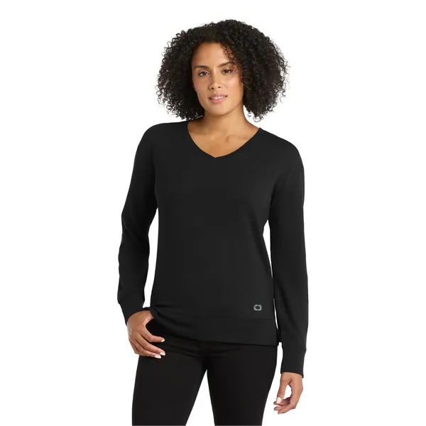 OGIO Women's Luuma Flex Long Sleeve V-Neck