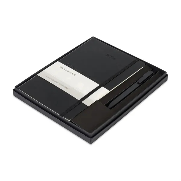 Moleskine® Soft Cover Large Weekly 2026 Planner and GO Pen