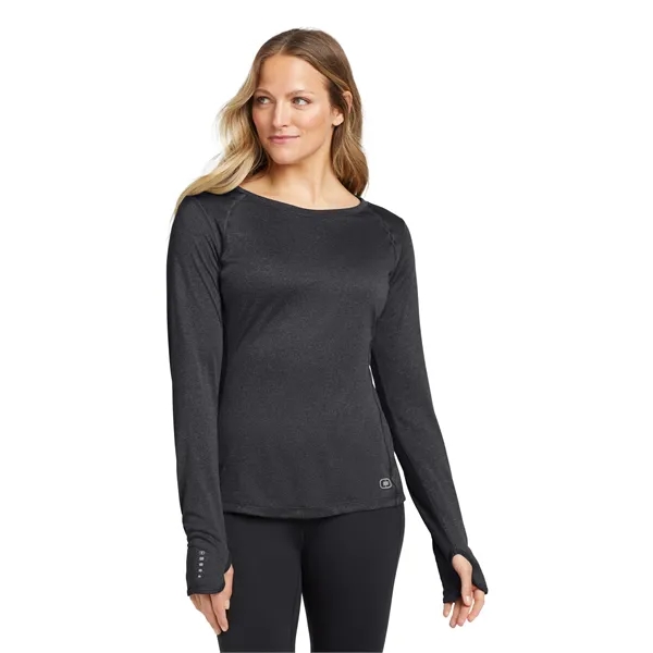 OGIO Women's Long Sleeve Pulse Crew.