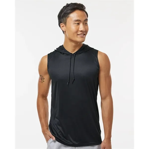 Badger Men's B-Core Sleeveless Hooded T-Shirt