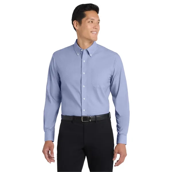 Port Authority Tall Crosshatch Easy Care Shirt.
