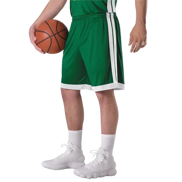 Alleson Athletic Men's Single Ply Basketball Shorts