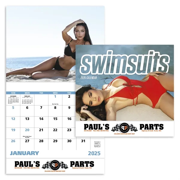 Good Value™ Swimsuits - Stapled Calendar