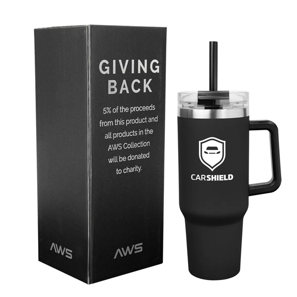 40 Oz. AWS Intrepid Stainless Steel Tumbler