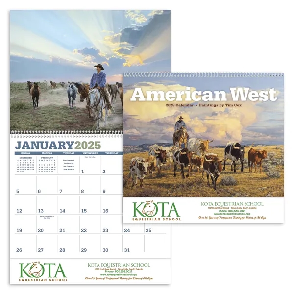 Triumph® Calendars American West by Tim Cox Calendar