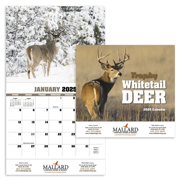 Products Trophy Whitetail Deer Appointment Calendar - Sta...