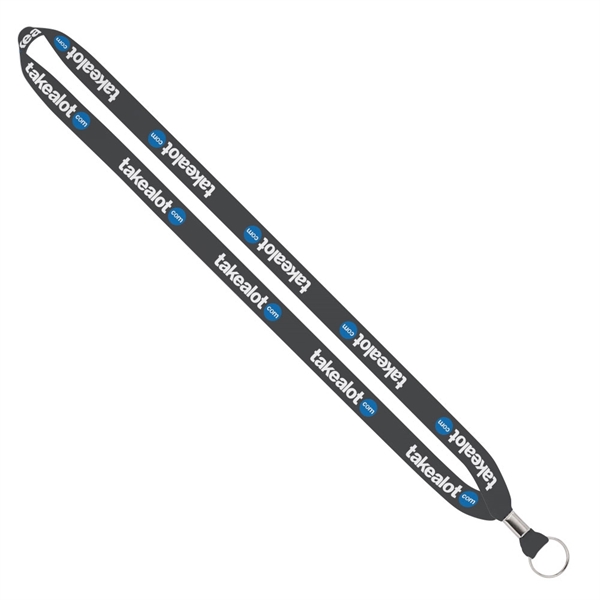 Import Rush 5/8" Dye-Sublimated Lanyard with Crimp & Ring