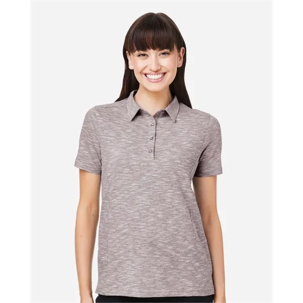 North End Women's Eclipse Jacquard Polo