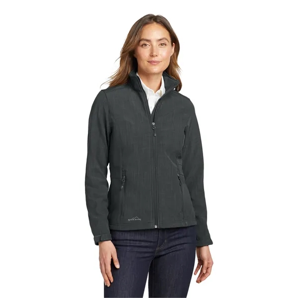Eddie Bauer Women's Shaded Crosshatch Soft Shell Jacket.