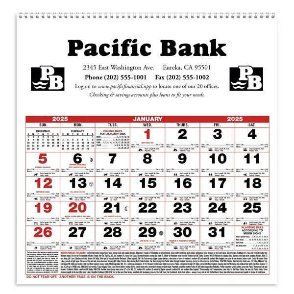 Triumph® Calendars Small Almanac