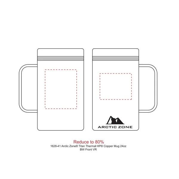 Arctic Zone® Titan Thermal HP® Copper Mug 24oz