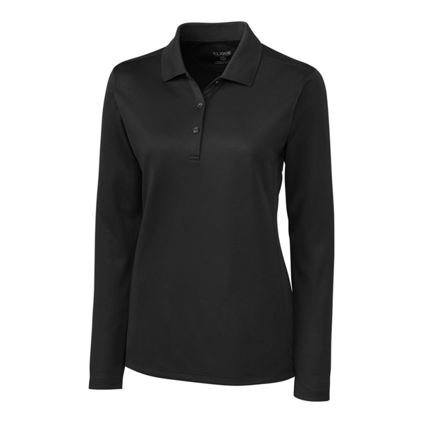 Clique Ice Pique Womens Long Sleeve Tech Polo