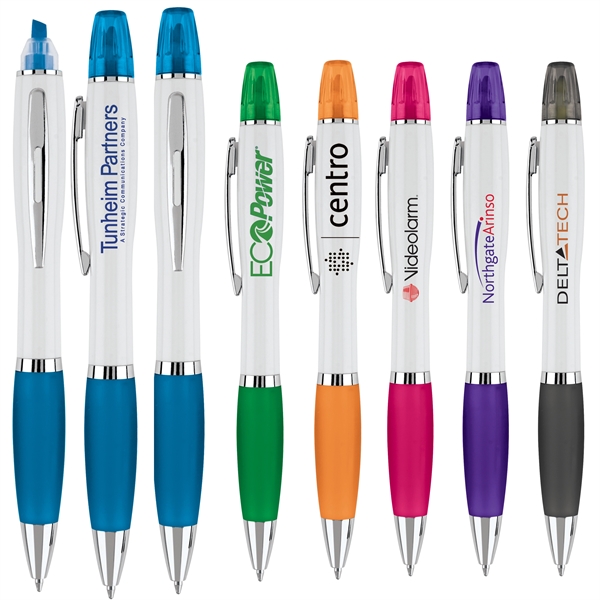 Curvaceous Ballpoint/Highlighter