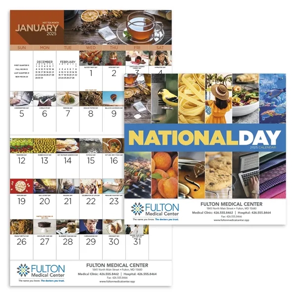 Good Value™ National Day - Stapled Calendar