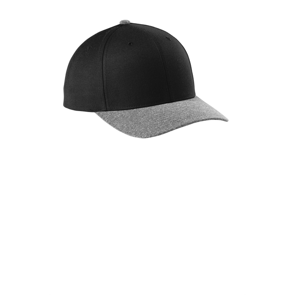 Sport-Tek YP Classics Curve Bill Snapback Cap.