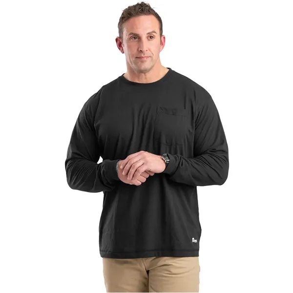 Berne Apparel Men's Tall Performance Long Sleeve Pocket T...