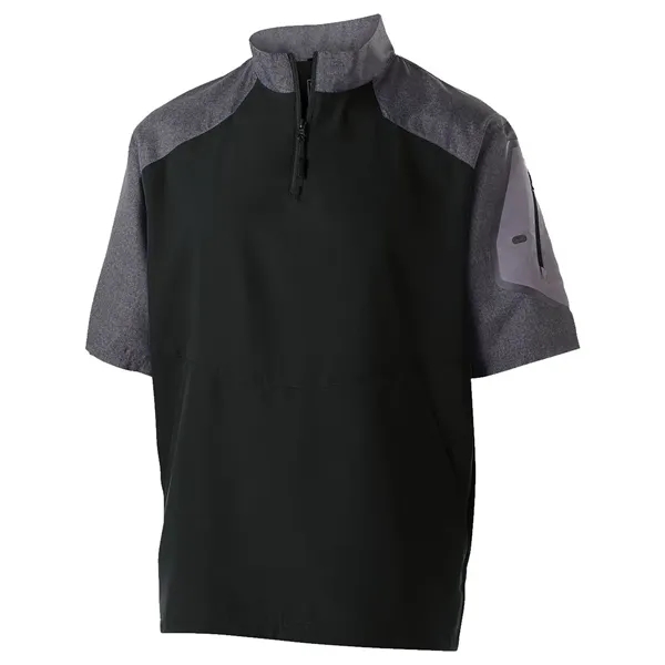Holloway Unisex Raider Short Sleeve Quarter-Zip Pullover