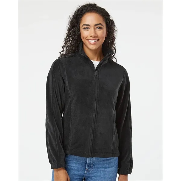 Burnside Women's Polar Fleece Full-Zip Jacket
