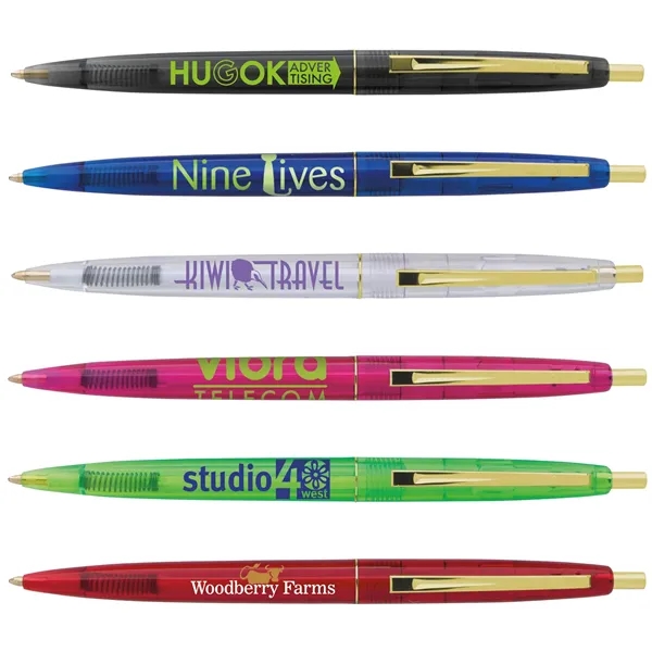 Classic Collection Clear Clics™ Gold Pen