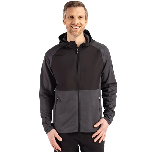 Cutter & Buck Peshastin Fleece Recycled Mens Hybrid Jacket