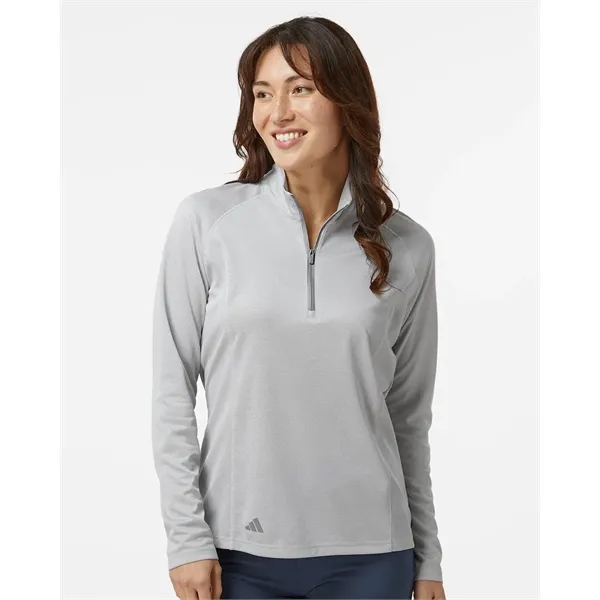 Adidas Women's Space Dyed Quarter-Zip Pullover