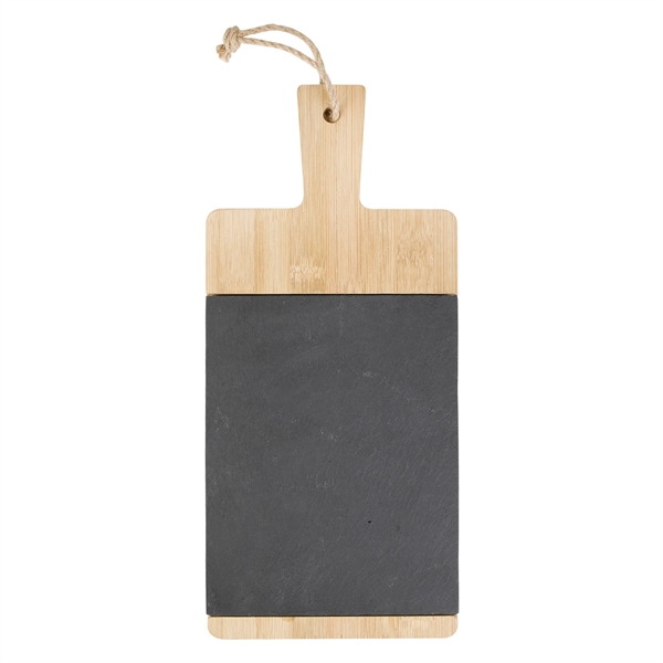 Bamboo & Slate Charcuterie Cutting Board