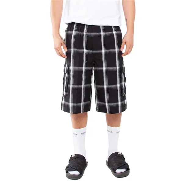 Shaka Wear Unisex Plaid Shorts