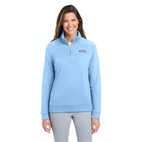 vineyard vines Women's Collegiate Shep Quarter-Zip Sweats...