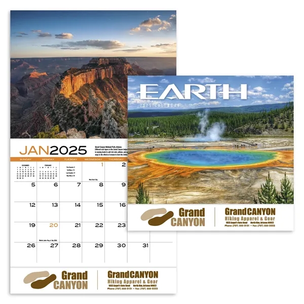 Products Earth Appointment Calendar - Stapled