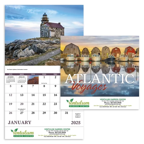 Good Value™ Atlantic Voyages - Stapled Calendar
