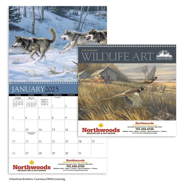 Triumph® Calendars Wildlife Art by the Hautman Brothers C...