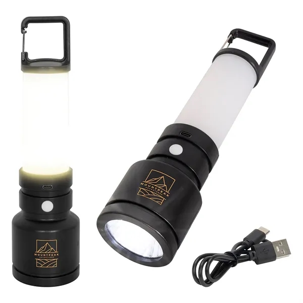 Best Buddy Tools ® Rechargeable Double-Duty Flashlight with