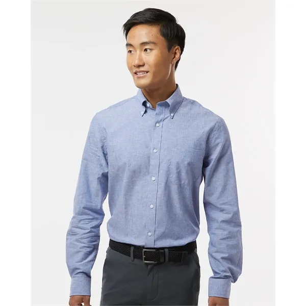 Tommy Hilfiger Men's Cotton-Linen Shirt