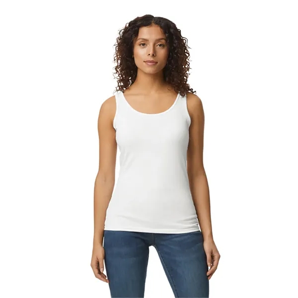 Gildan Softstyle Junior Fit Tank Top.