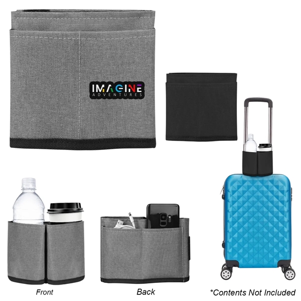 rPET Travel Luggage Beverage Caddy