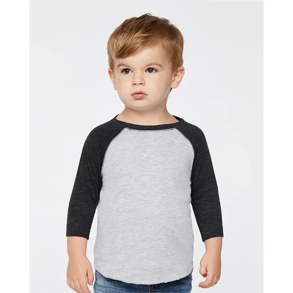Rabbit Skins Toddler Baseball Fine Jersey Three-Quarter S...