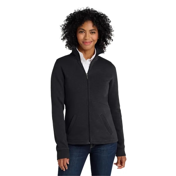 Port Authority Women's Slub Fleece Full-Zip Jacket.