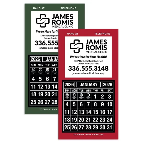 Statement Enclosure Calendar