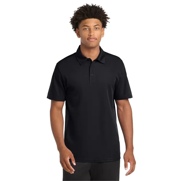Sport-Tek PosiCharge Active Textured Colorblock Polo.