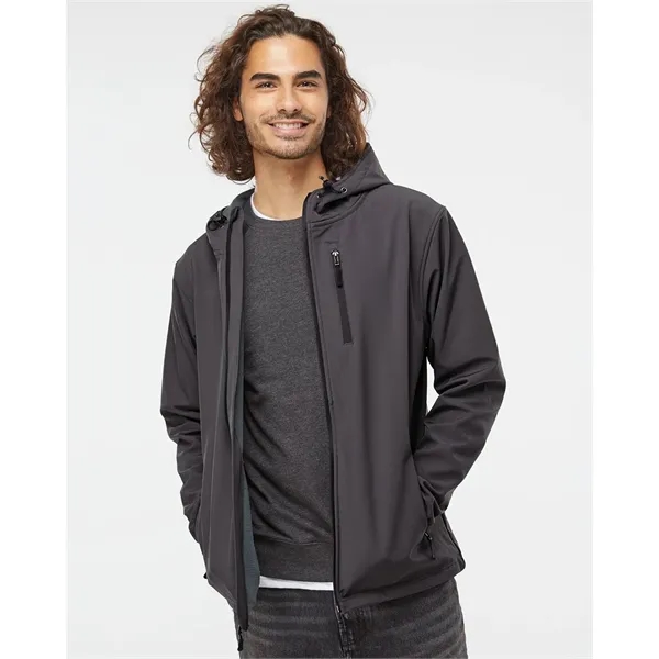Independent Trading Co. Men's Poly-Tech Soft Shell Jacket