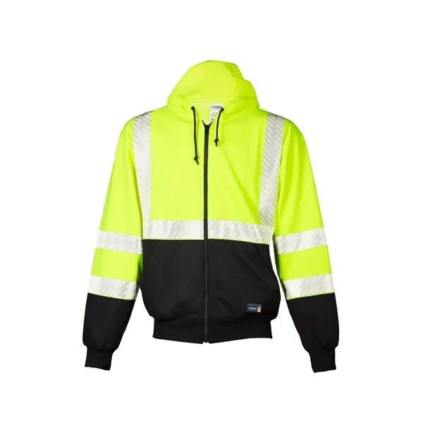 Kishigo Unisex FR Full-Zip Hooded Sweatshirt