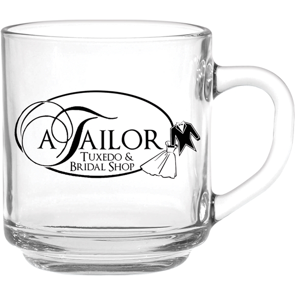 Capri Glass Coffee Mug