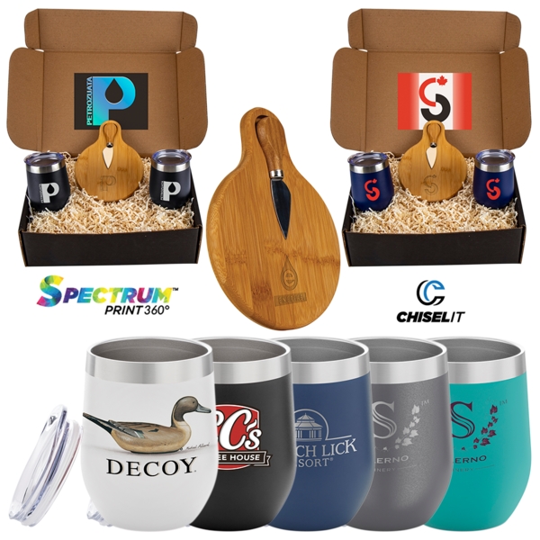 Wine and Cheese Gift Set