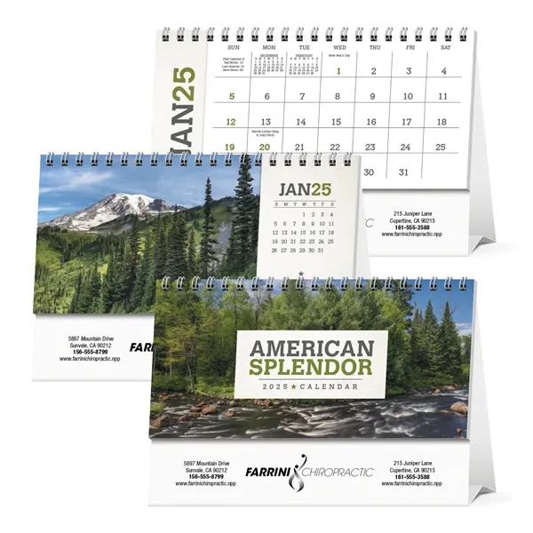 Triumph® Calendars American Splendor Desk Calendar