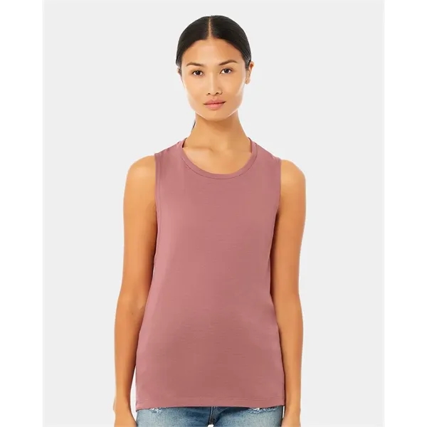 BELLA + CANVAS Women's Flowy Scoop Muscle Tank