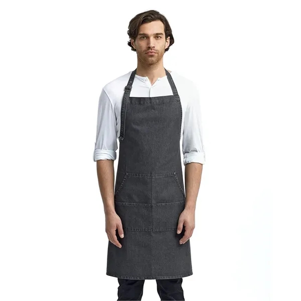 Artisan Collection by Reprime Jeans Stitch Denim Bib Apron
