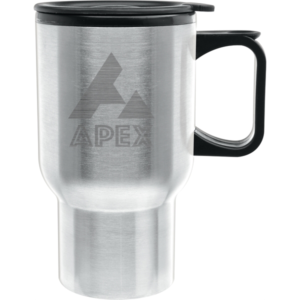14 Oz. Touring Travel Mug - Laser Etched